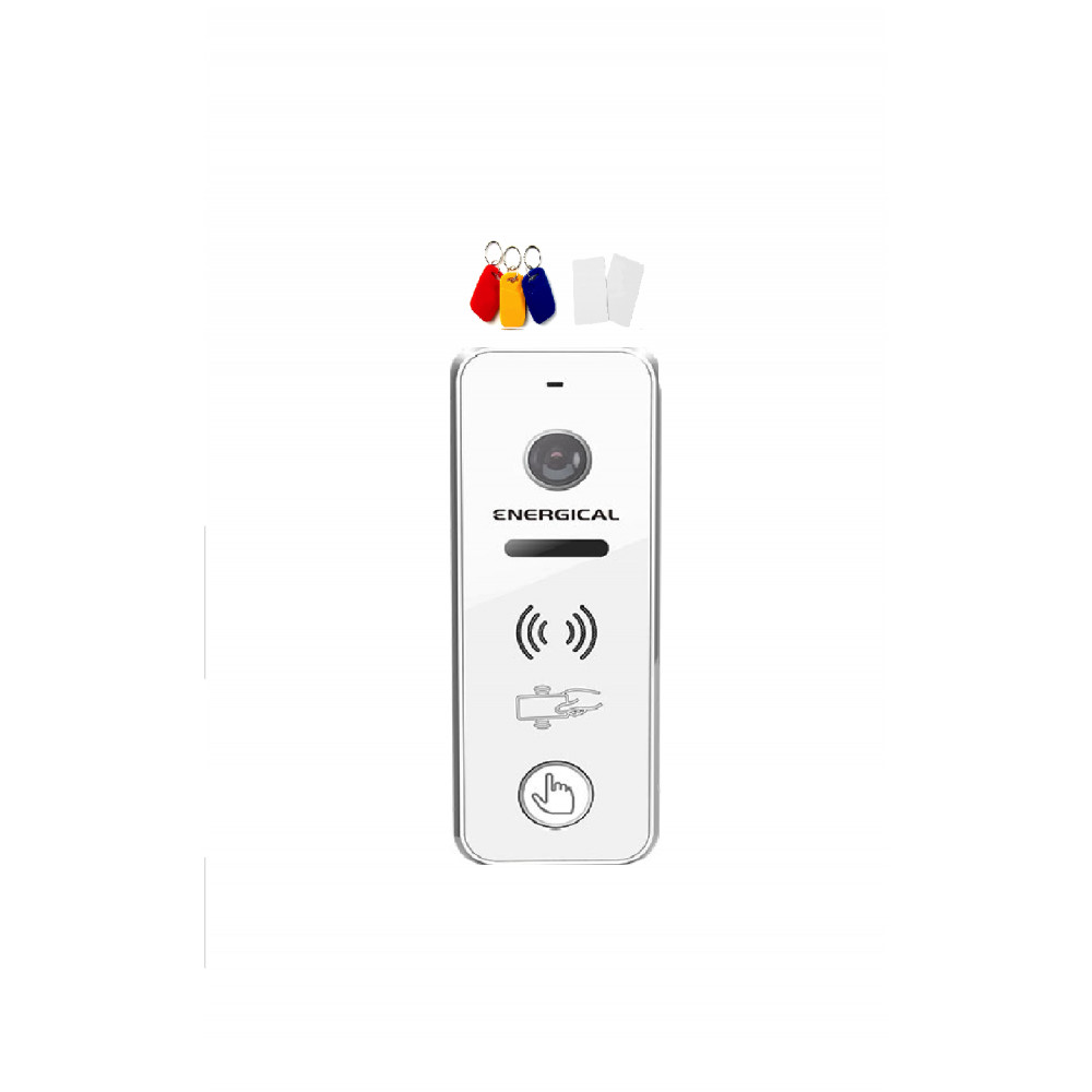 Doorbell videophone 4-wire with RFID reader ENERGICAL VFE 01-C